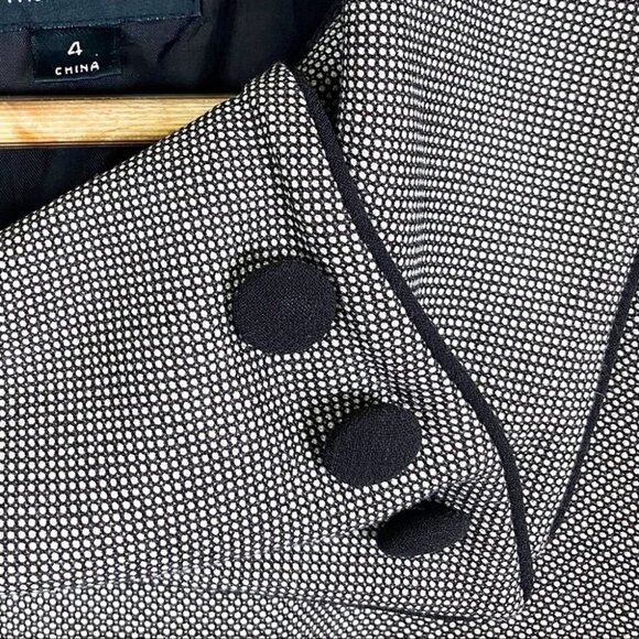 Tahari Arthur S. Levine Brown Collared Career Sheath Dress size 4 - Picture 5 of 6